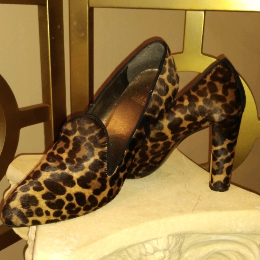 Stuart Weitzman Leopard Heels
